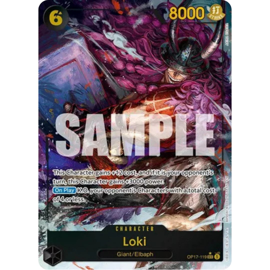 Loki (Alternate Art) (OP17-119) - The World's Strongest Warriors Foil