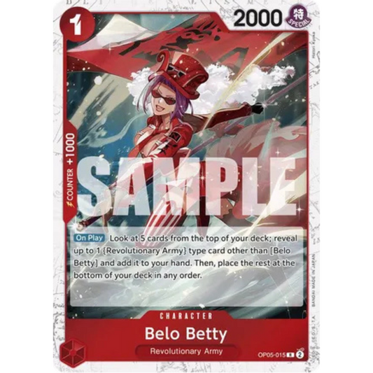 Belo Betty (Jolly Roger Foil) (OP05-015) - Premium Booster -The Best- Foil
