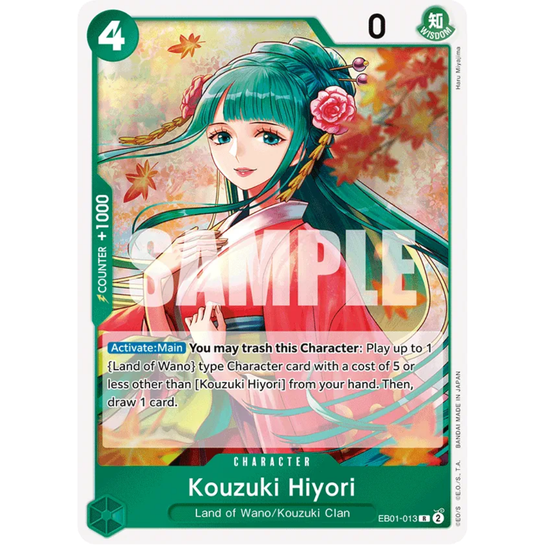 Kouzuki Hiyori (EB01-013) - Extra Booster: Memorial Collection Foil