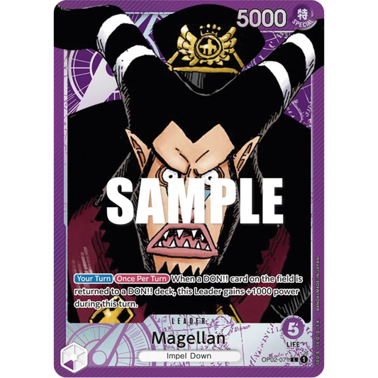 Magellan (071) (Alternate Art) (OP02-071) - Paramount War Foil