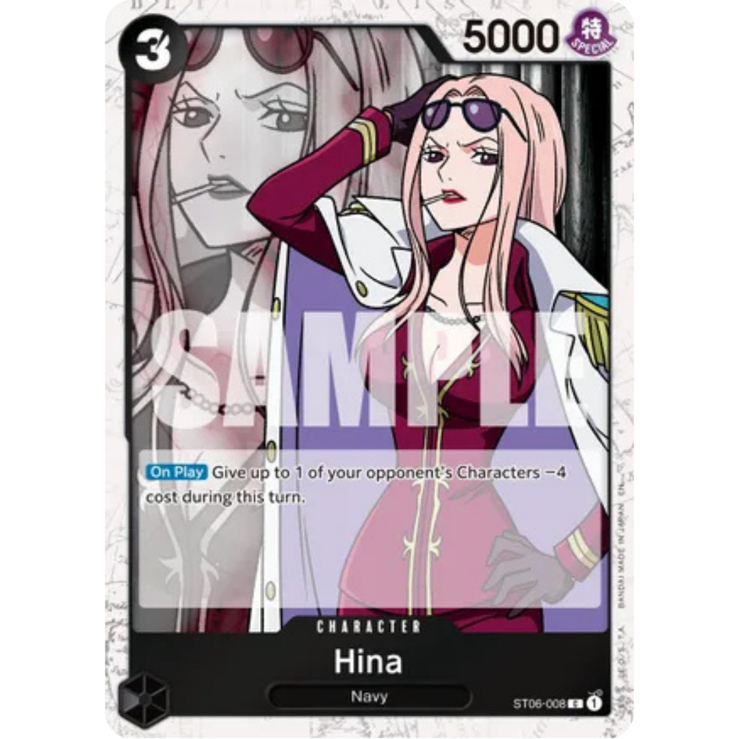 Hina (Pirate Foil) (ST06-008) - Premium Booster -The Best- Vol. 2 Foil