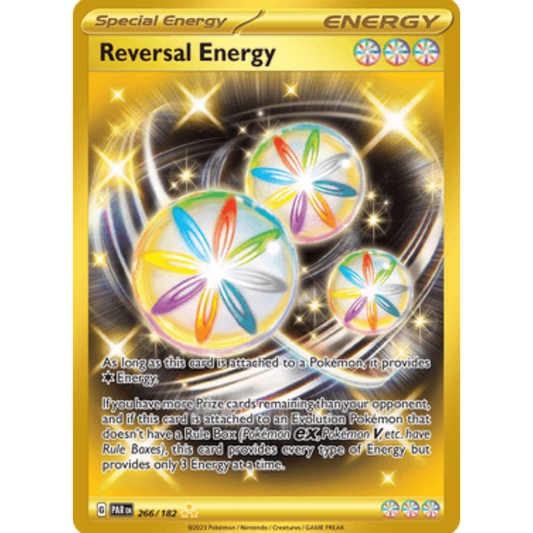 Reversal Energy 266/182  - Holofoil SV04 Paradox Rift - Hyper Rare