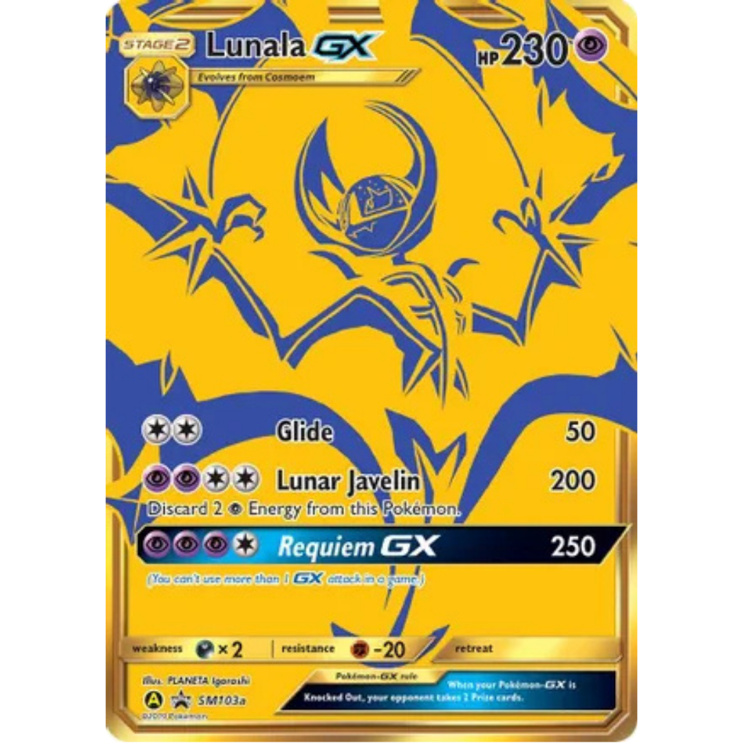 Lunala GX SM103a  - Holofoil SM Promos - Promo