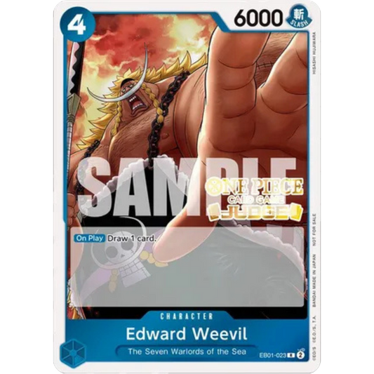 Edward Weevil (Judge Pack Vol. 4) (EB01-023) - One Piece Promotion Cards Foil