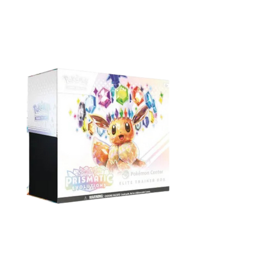 Prismatic Evolutions Pokemon Center Elite Trainer Box (Exclusive) Case
