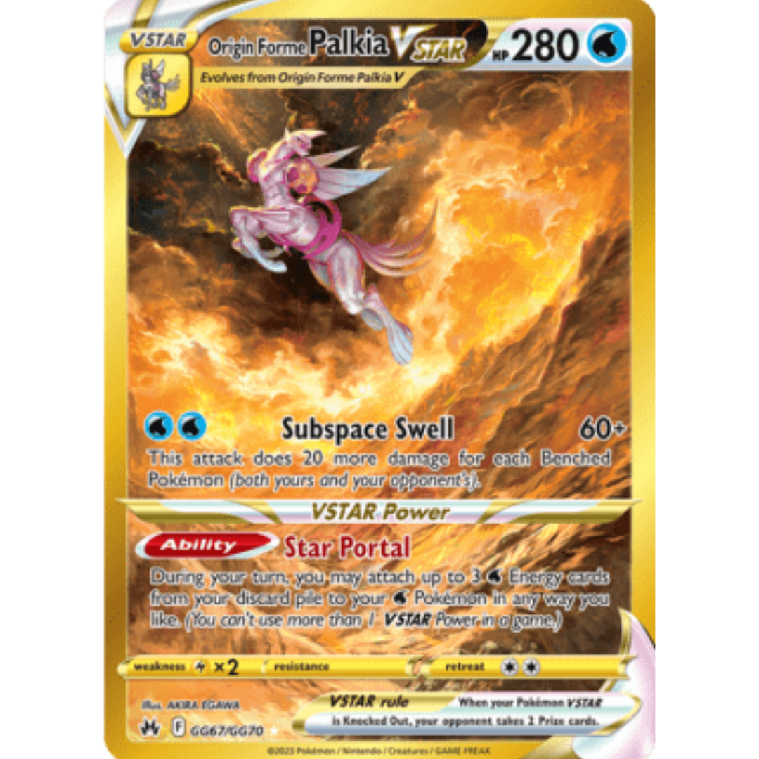 Origin Forme Palkia VSTAR (Secret) GG67  - Holofoil SWSH Crown Zenith Galarian Gallery - Secret Rare