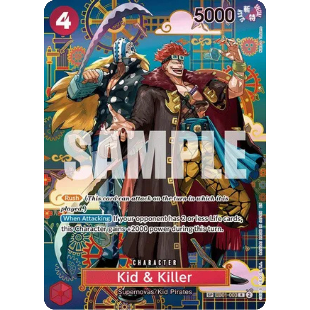 Kid & Killer - EB01-003 (SP) (EB01-003) - The Azure Sea's Seven Foil