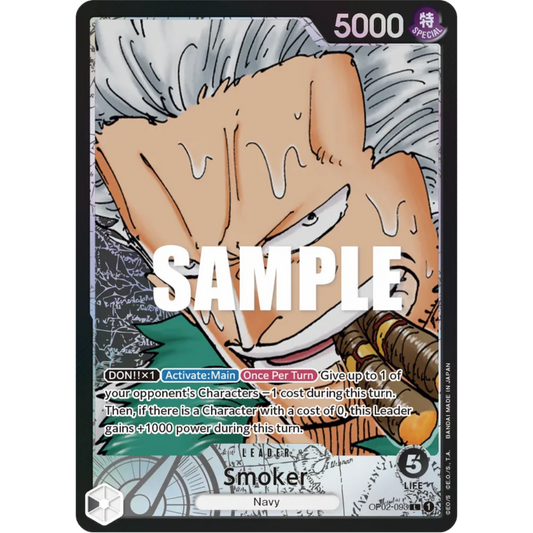 Smoker (093) (Alternate Art) (OP02-093) - Paramount War Foil