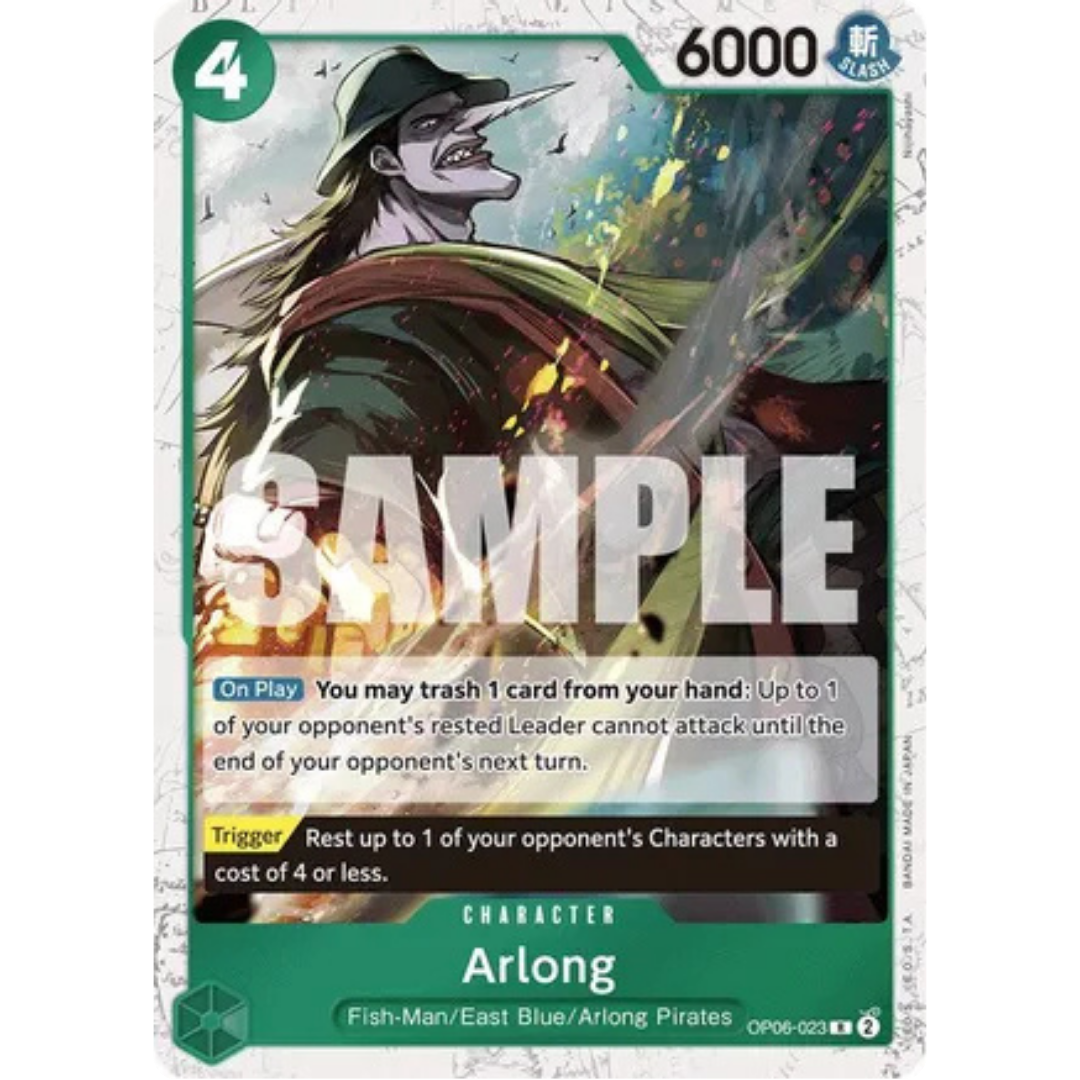 Arlong (Jolly Roger Foil) (OP06-023) - Premium Booster -The Best- Foil