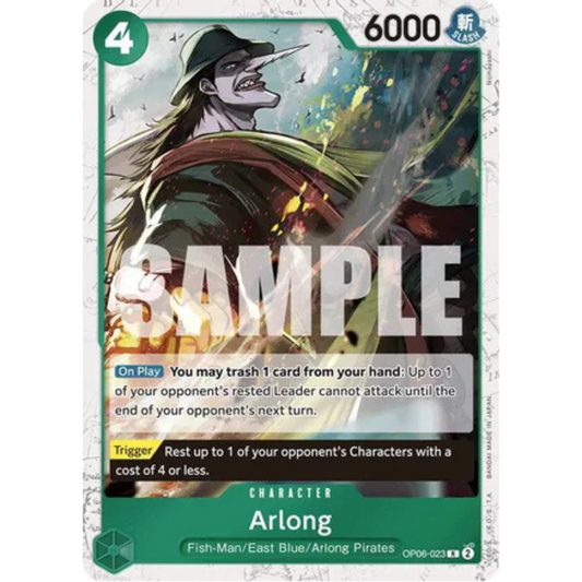 Arlong (Jolly Roger Foil) (OP06-023) - Premium Booster -The Best- Foil