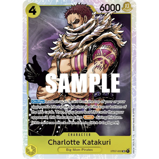 Charlotte Katakuri (ST07-003) - Starter Deck 7: Big Mom Pirates Foil