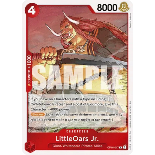 LittleOars Jr. (OP16-017) - The Time of Battle Foil