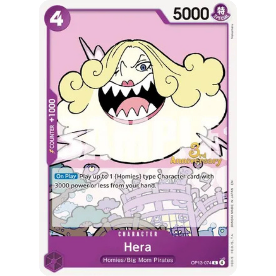 Hera (OP13-074) - Carrying On His Will: 3rd Anniversary Tournament Cards