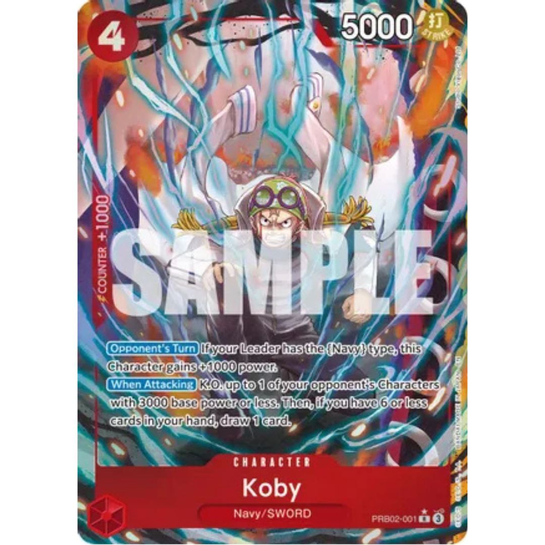 Koby (Alternate Art) (PRB02-001) - Premium Booster -The Best- Vol. 2 Foil