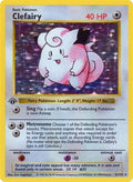 Clefairy  Base Set Shadowless - Holo Rare