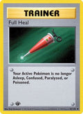 Full Heal 082  - Unlimited Base Set Shadowless - Uncommon