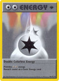 Double Colorless Energy 096  - Unlimited Base Set Shadowless - Uncommon
