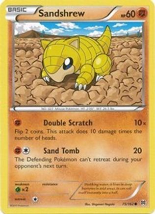 Sandshrew 075  XY  BREAKthrough - Common