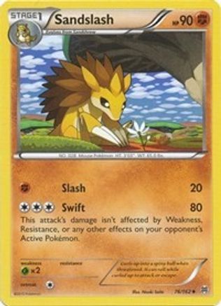 Sandslash 076  XY  BREAKthrough - Uncommon