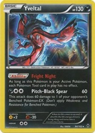 Yveltal 094  - Holofoil XY  BREAKthrough - Holo Rare