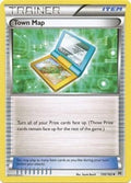 Town Map 150  - Reverse Holofoil XY  BREAKthrough - Uncommon