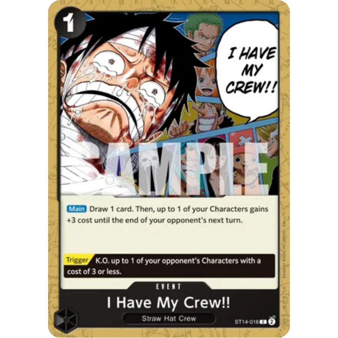 I Have My Crew!! (Reprint) (ST14-016) - Premium Booster -The Best- Vol. 2