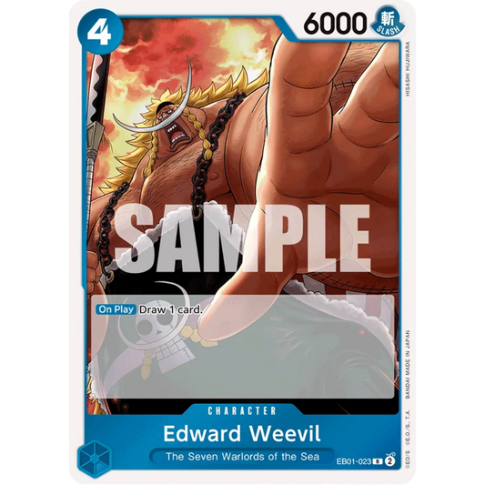 Edward Weevil (EB01-023) - Extra Booster: Memorial Collection Foil