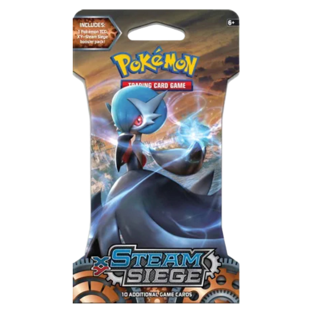 XY Steam Siege Sleeved Booster Pack