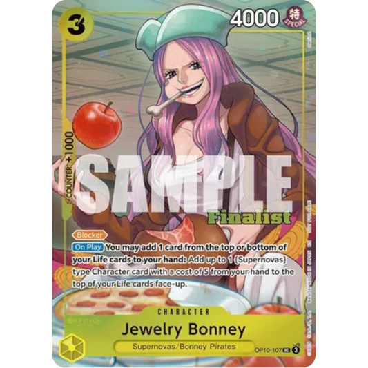 Jewelry Bonney (CS 25-26 Finalist Card Set 2) (OP10-107) - One Piece Promotion Cards Foil