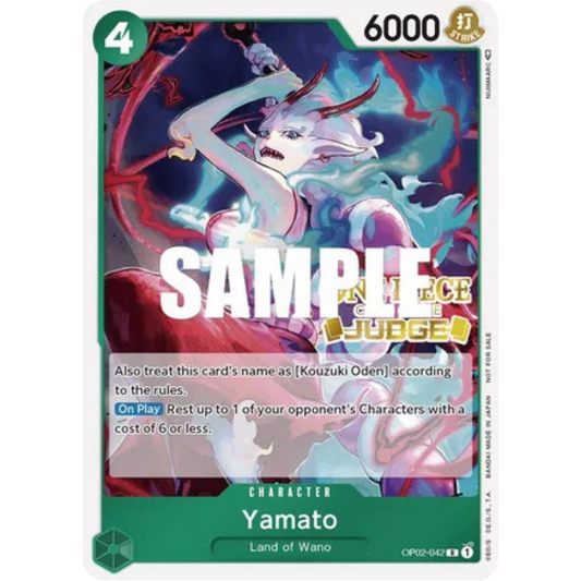 Yamato (Judge) (OP02-042) - One Piece Promotion Cards Foil