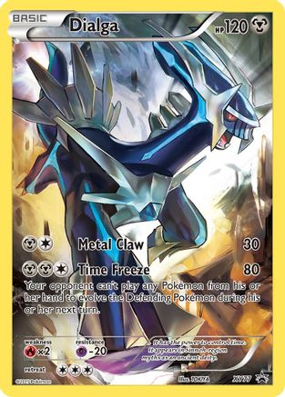 Dialga (Full Art Promo) XY77  - Holofoil XY Promos - Promo