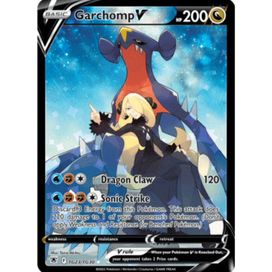 Garchomp V (TG23/TG30) [Sword & Shield: Astral Radiance]