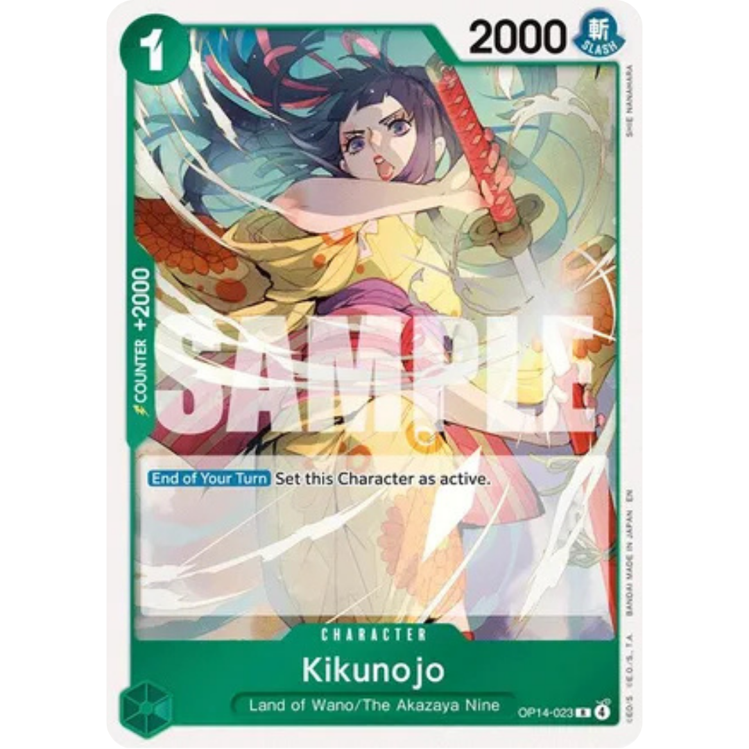 Kikunojo - OP14-023 (OP14-023) - The Azure Sea's Seven Foil