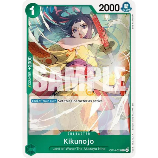 Kikunojo - OP14-023 (OP14-023) - The Azure Sea's Seven Foil