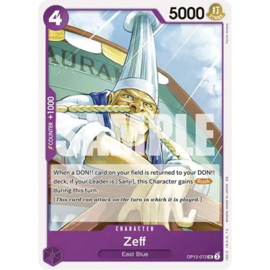 Zeff (OP12-072) - Legacy of the Master