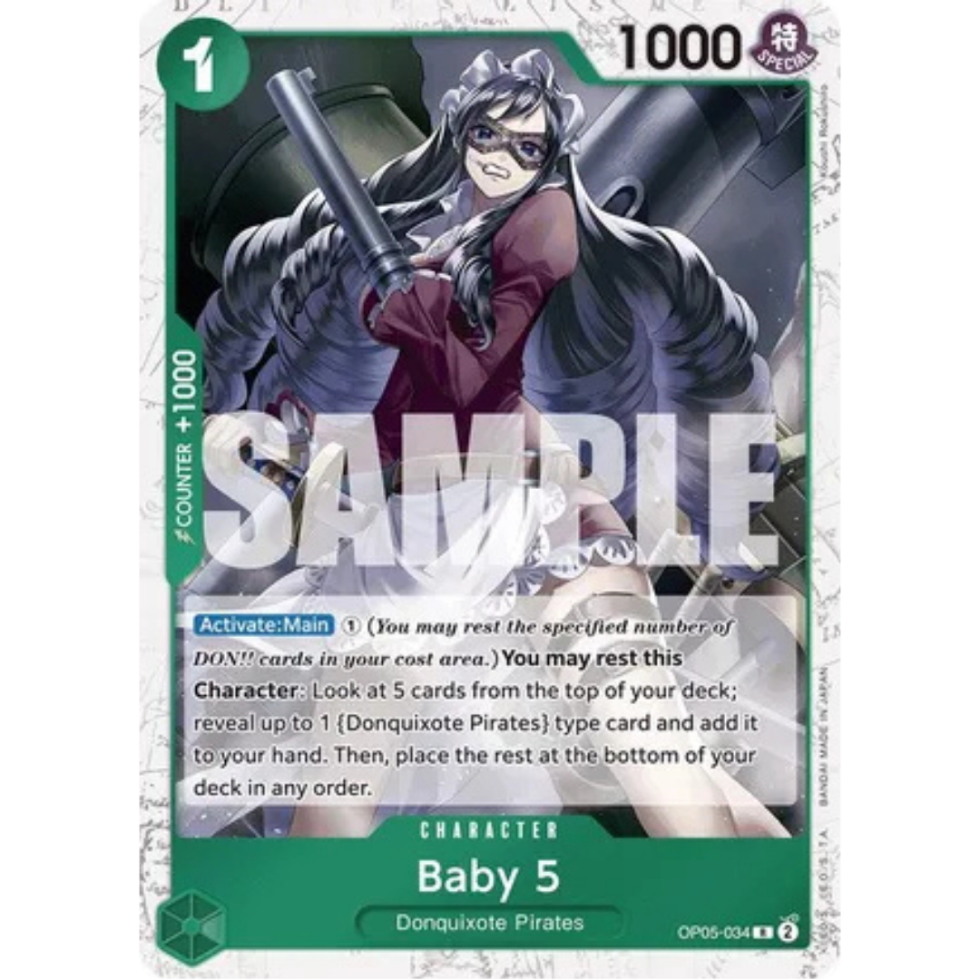 Baby 5 (OP05-034) (Jolly Roger Foil) (OP05-034) - Premium Booster -The Best- Foil
