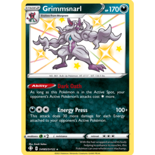 Grimmsnarl (SV085/SV122) [Sword & Shield: Shining Fates]