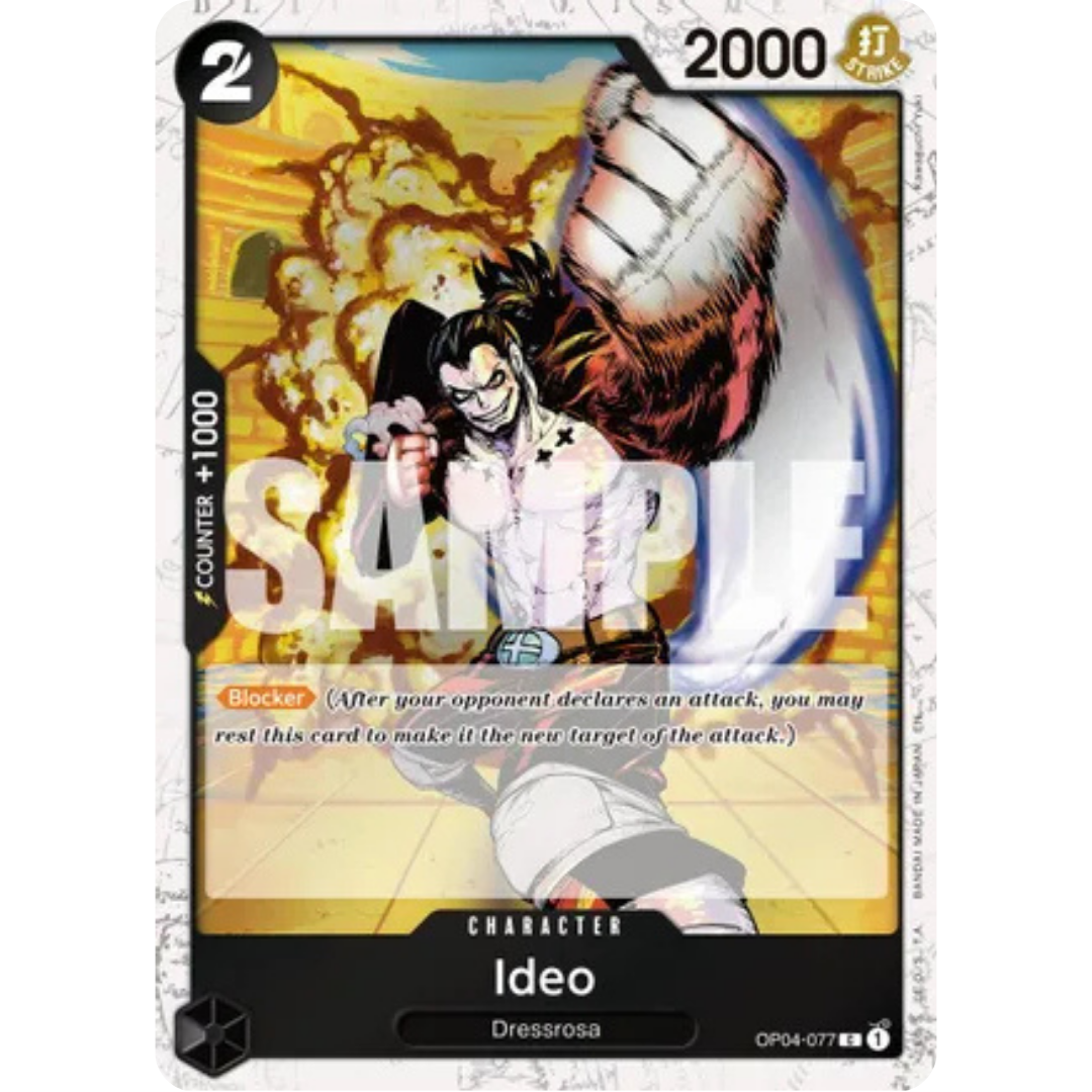 Ideo (Pirate Foil) (OP04-077) - Premium Booster -The Best- Vol. 2 Foil