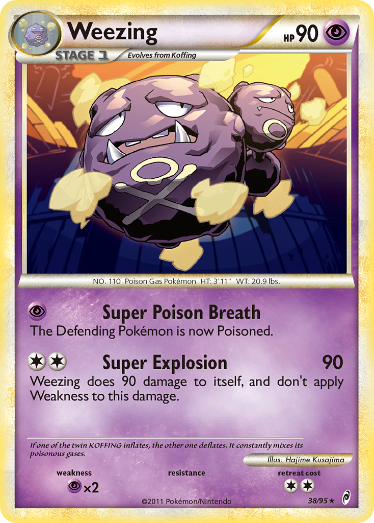 Weezing  Call of Legends - Rare