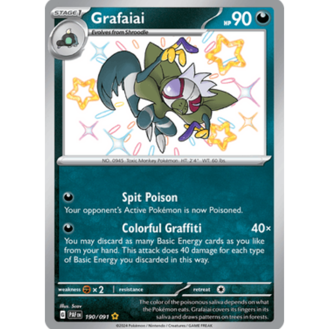 Grafaiai (190/091) [Scarlet & Violet: Paldean Fates]
