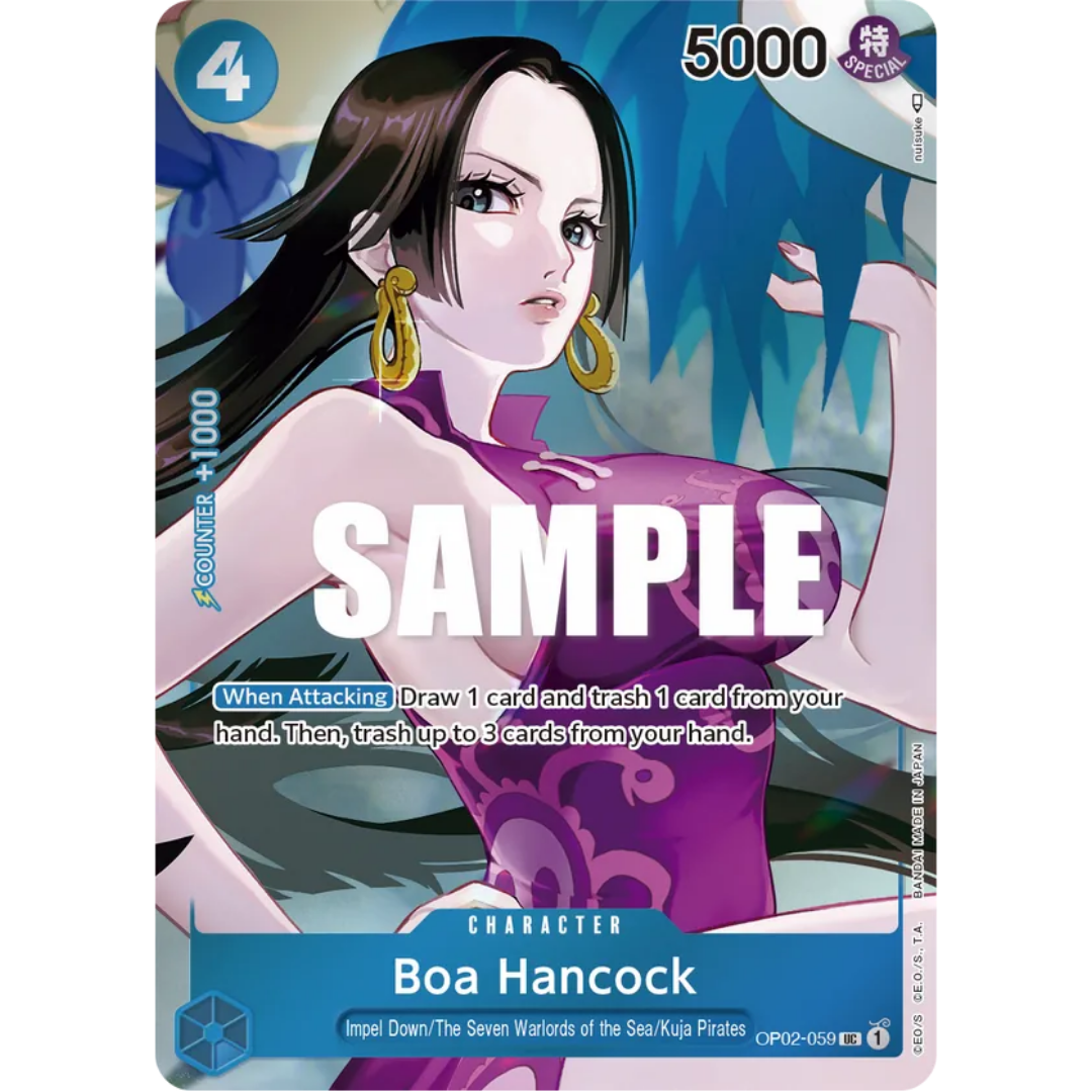 Boa Hancock (Box Topper) (OP02-059) - Paramount War Foil