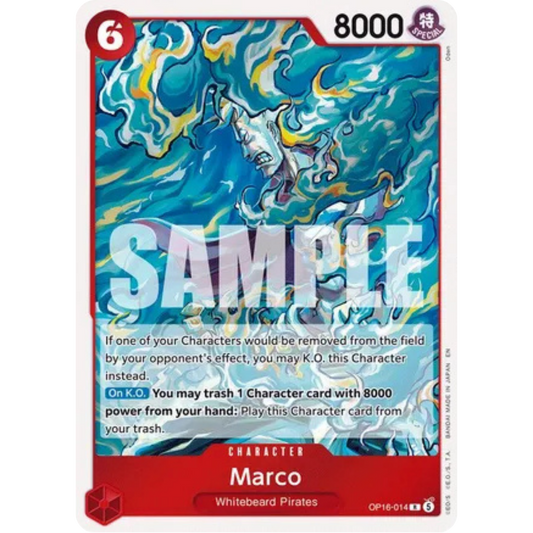 Marco (OP16-014) - The Time of Battle Foil