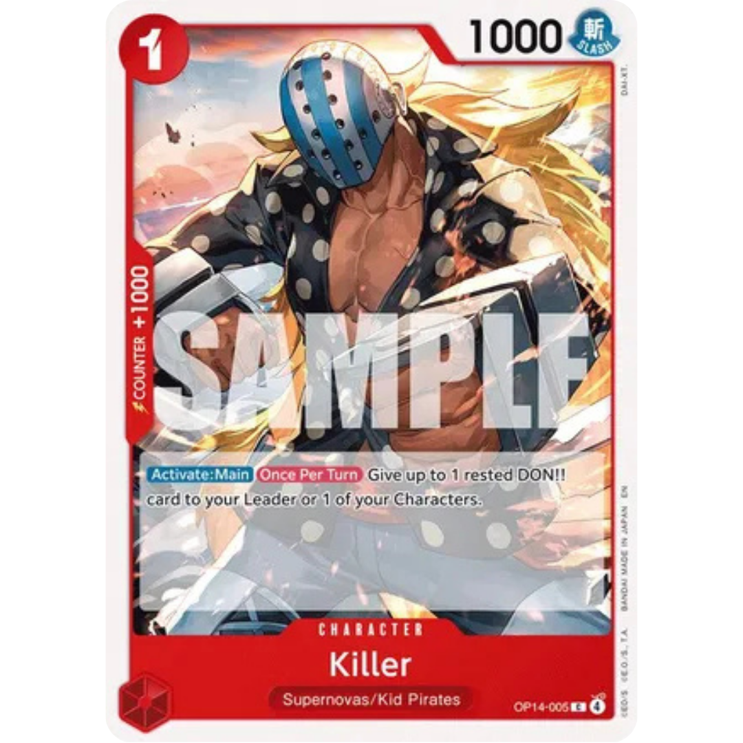 Killer (OP14-005) - The Azure Sea's Seven