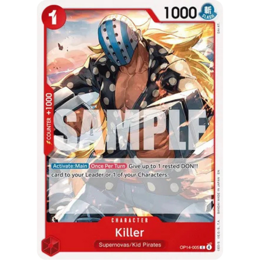 Killer (OP14-005) - The Azure Sea's Seven