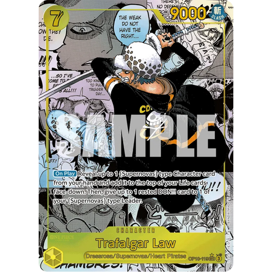 Trafalgar Law (119) (Manga) (OP10-119) - Royal Blood Foil