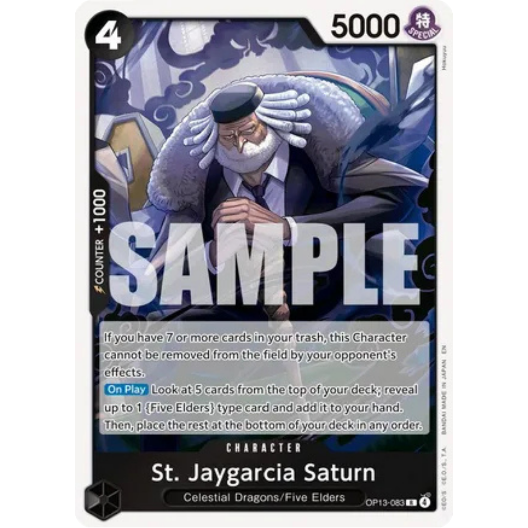 St. Jaygarcia Saturn (OP13-083) - Carrying On His Will Foil