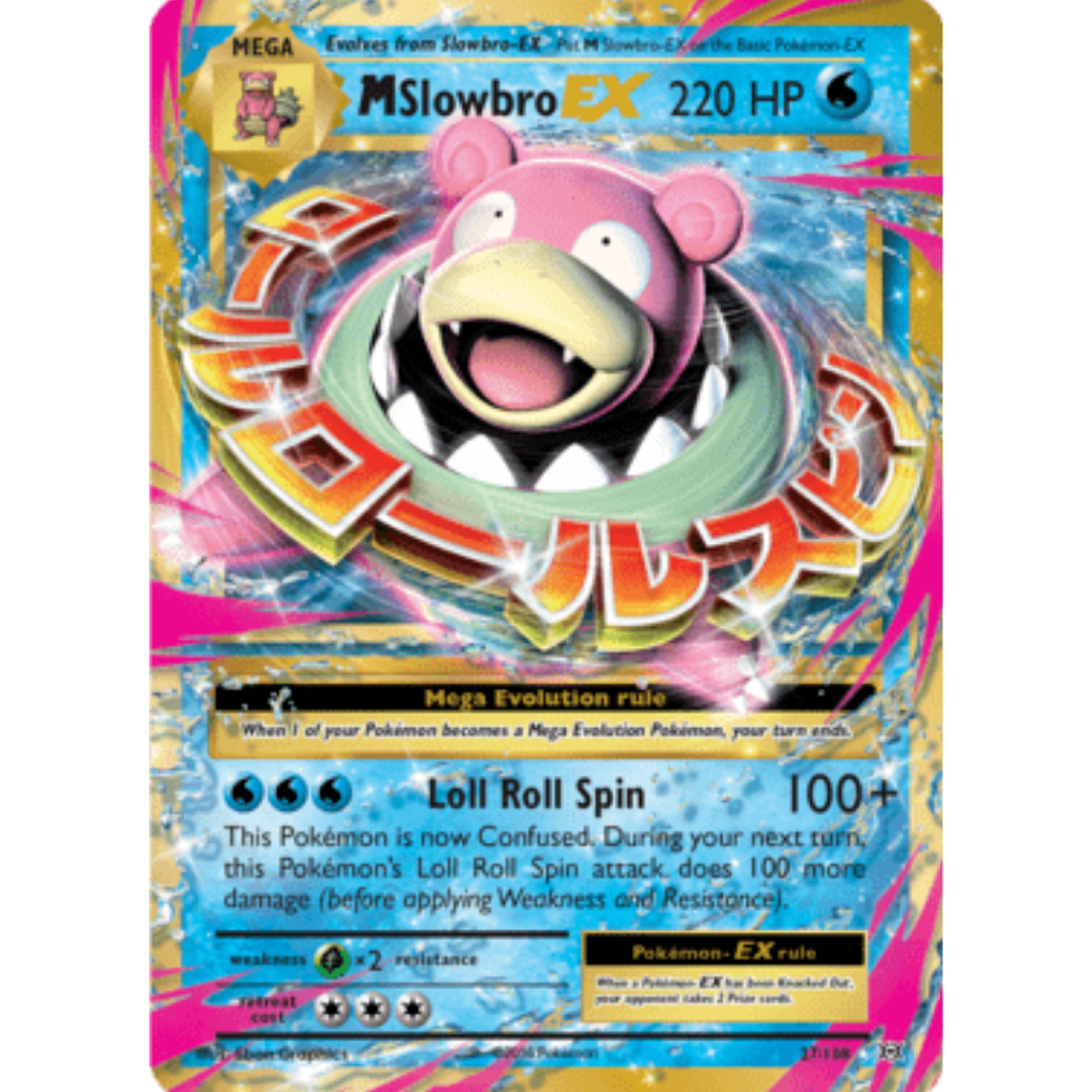 M Slowbro EX 027  - Holofoil XY  Evolutions - Ultra Rare