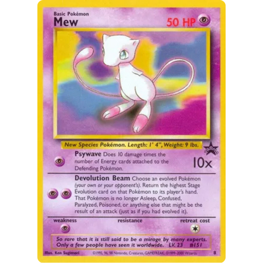 Mew 008  WoTC Promo - Promo