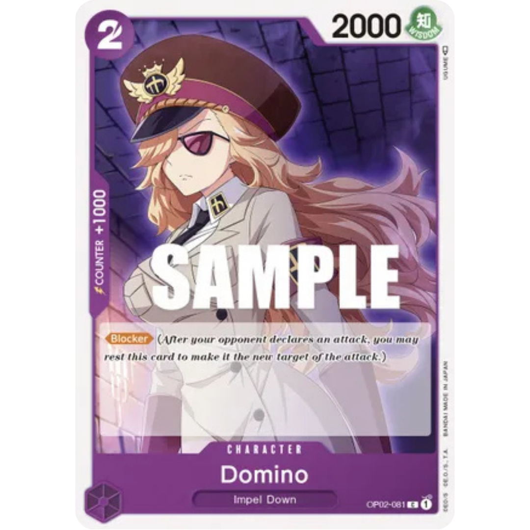 Domino (OP02-081) - Paramount War