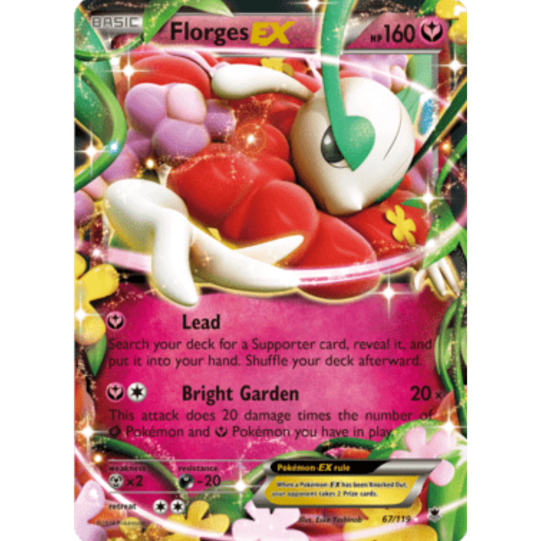 Florges EX 067/119  - Holofoil XY  Phantom Forces - Ultra Rare